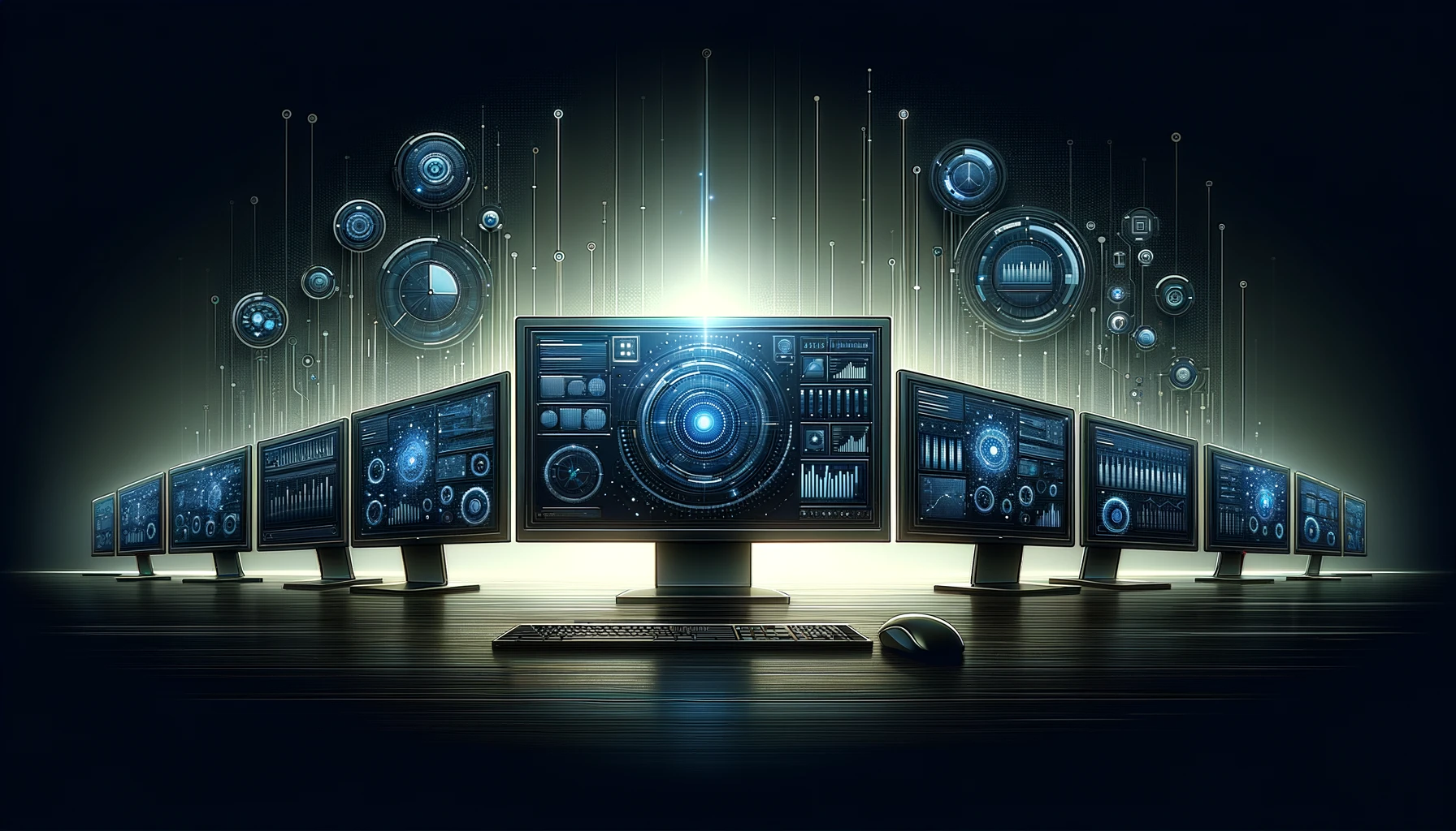 UAP Monitor Dashboard showing various data visualizations